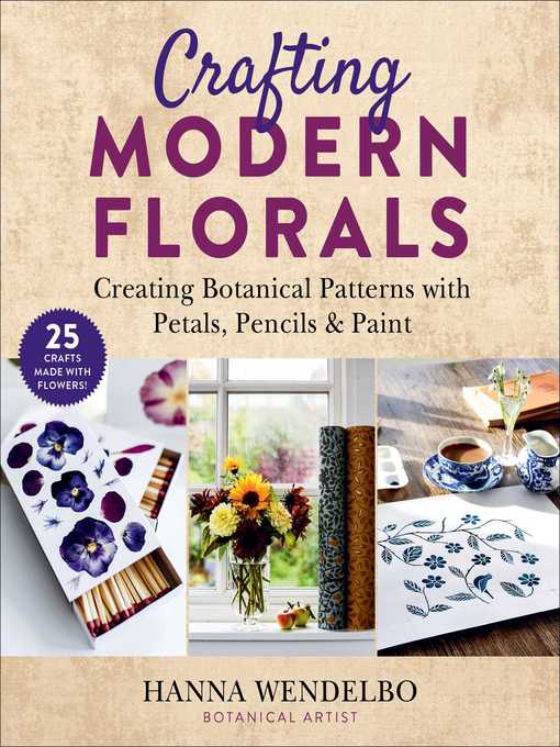 Title details for Crafting Modern Florals: Creating Botanical Patterns with Petals, Pencils & Paint by Hanna Wendelbo - Wait list